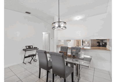Home remodelling before and after