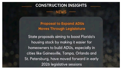Proposal to Expand ADUs Moves Through Legislature